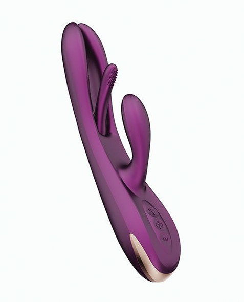 App-Controlled Tapping G-Spot Rabbit - Made from smooth purple silicone that is body-safe