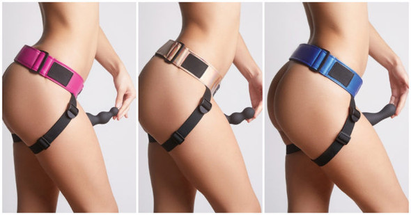 Strap On Me Curious Leatherette Harness