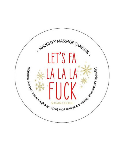 Holiday Kama Sutra Mini Massage Candles - FA LA LA