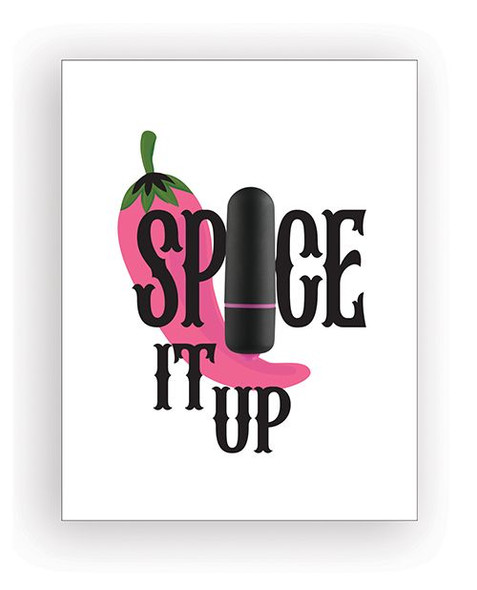 "Spice It Up" Greeting Card & Mini Bullet Gift Set - KushKards