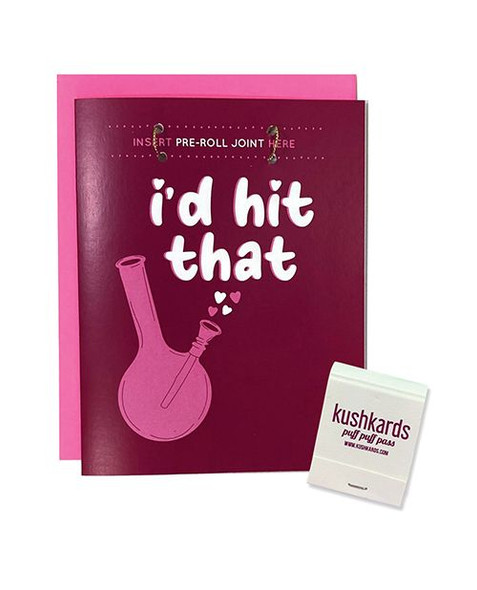 "I'd Hit That" Pre-Rolled Greeting Card & Matchbook