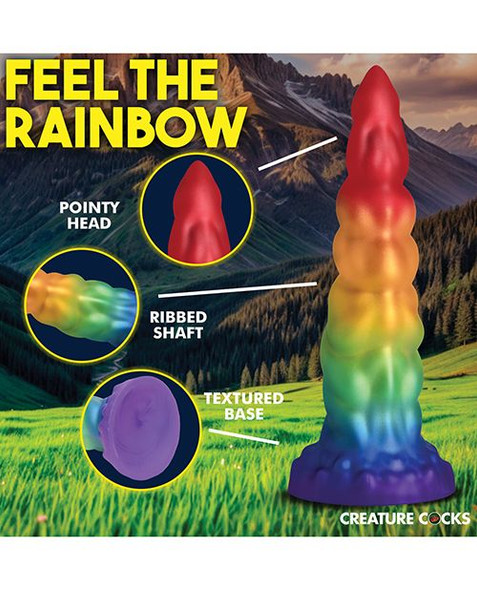 Rainbow unicorn cock