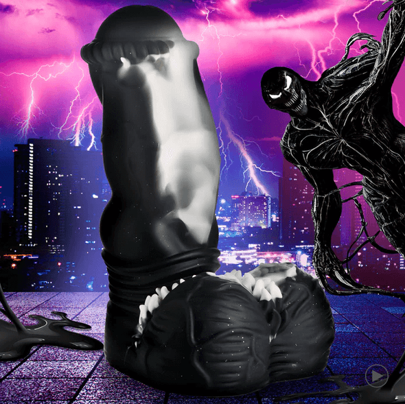 Searching for your sexy symbiote? Meet the Creature Cocks Venom Dildo