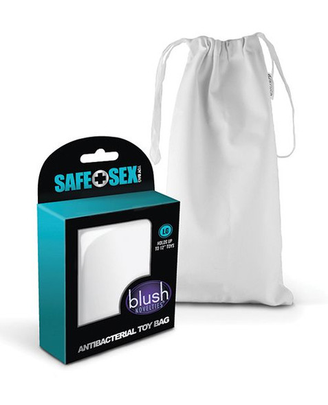 Blush  Safe Sex Antibacterial Toy Bag - Large