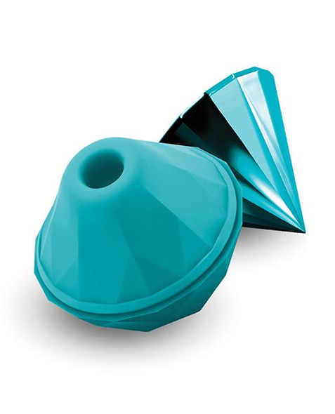Diamond-Shaped Air-Pulse Suction Vibrator