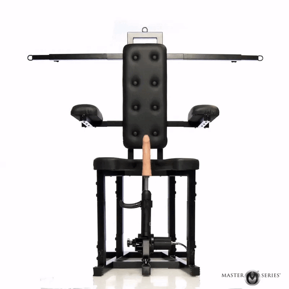 Enforcer Chair with Sex Machine