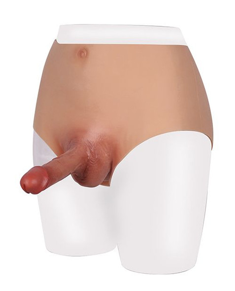 Realistic Prosthetic Penis Briefs - Light
