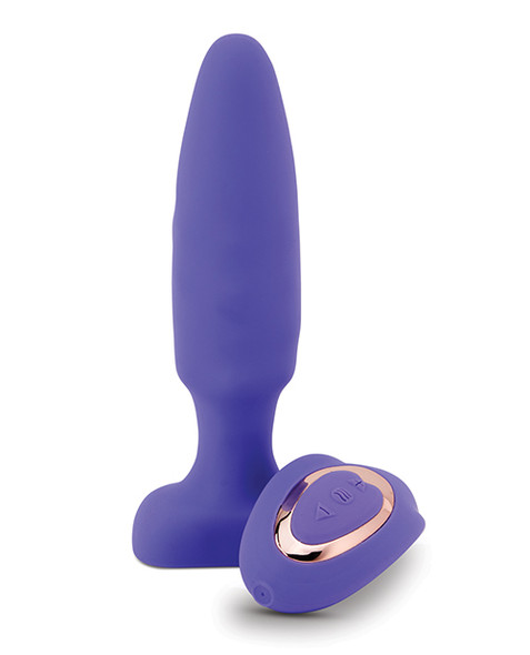 Nu Sensuelle FINO Roller Motion Butt Plug - Purple