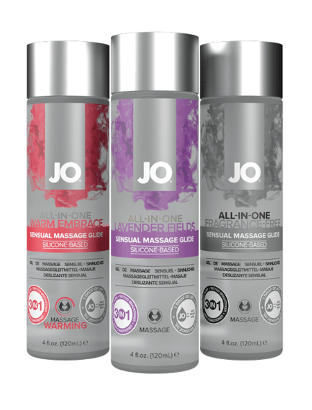 JO All-In-One Massage Glide - Lavender, Unscented, or Warming