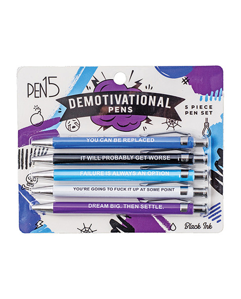 Demotivational Pens 5-Pack