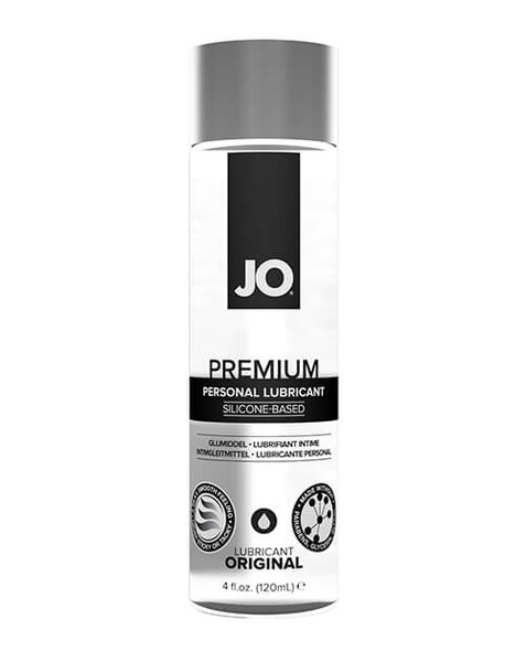 JO Premium Original Silicone Lubricant 4 oz bottle