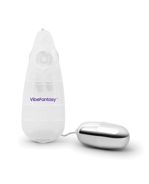 Vibe Fantasy Silver Bullet Vibrator with silver bullet and corded speed controller