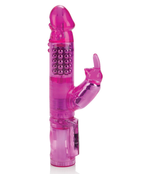 The Jack Rabbit Vibrator in Pink - The legendary vibe that started it all