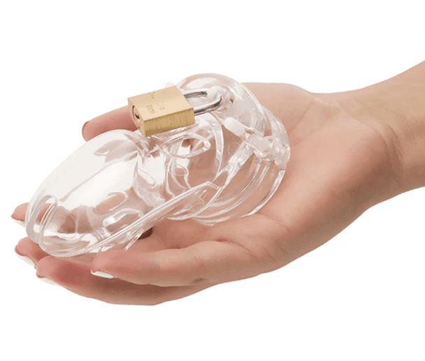 CB600 Series Male Chastity Device - Clear