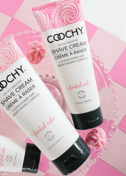 Coochy Rash Free Shave Cream dramatically reduces cuts, nicks, scrapes and razor irritation.