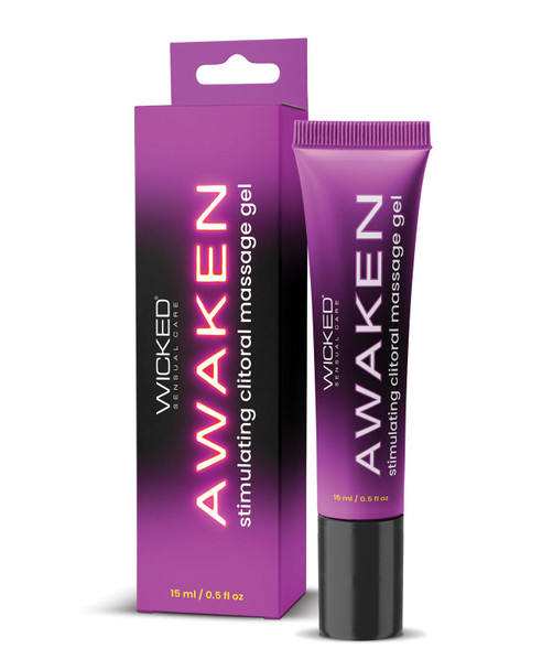 Experience higher sensitivity and arousal with Wicked Awaken clitoral stimulation gel