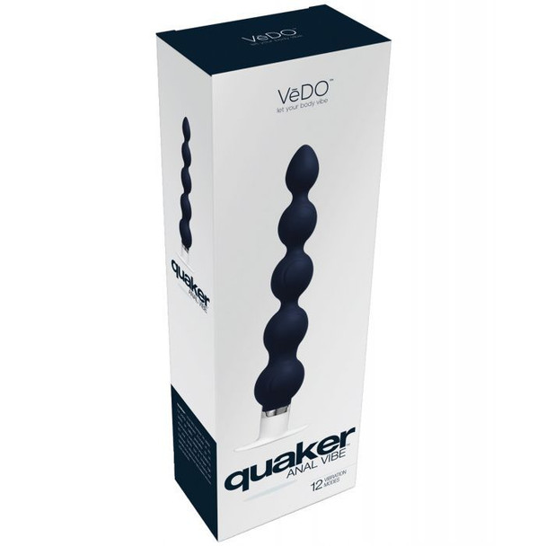 VeDO Quaker Anal Vibrator - Black