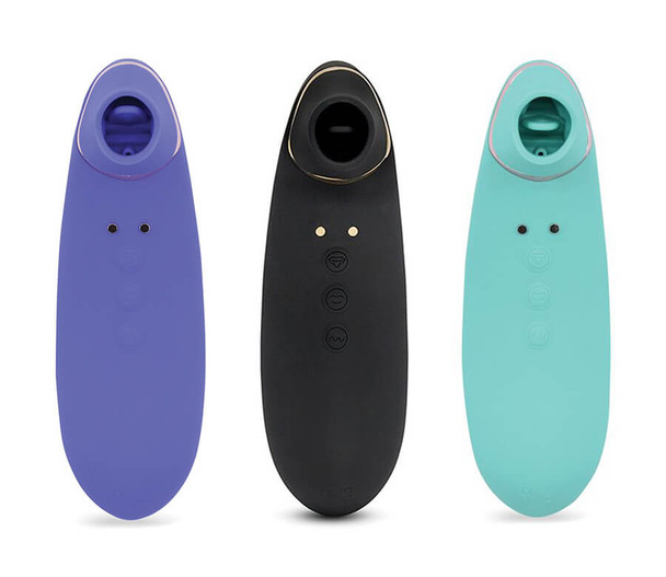 Nu Sensuelle Triniti Tongue Vibe - Purple, Black, or Turquoise Nu Sensuelle Triniti Tongue Vibe - Purple, Black, or Turquoise