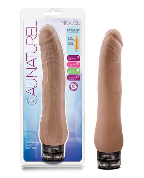 Blush Au Naturel Miguel -  Latin Collection Vibrator 9"