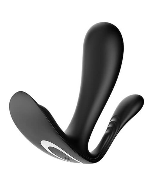 Satisfyer Top Secret Plus Remote Panty Vibe - Black