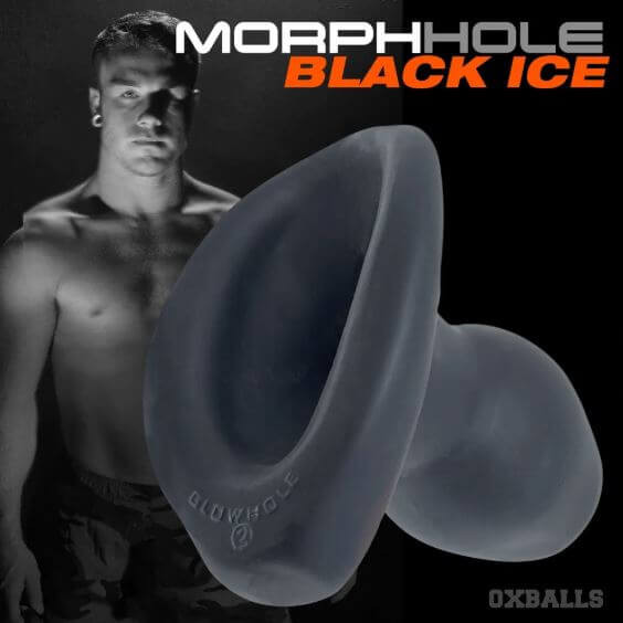 The Oxballs MORPH-HOLE 2 Gaper Plug is built for one very specific assignment: keeping an experienced hole open.