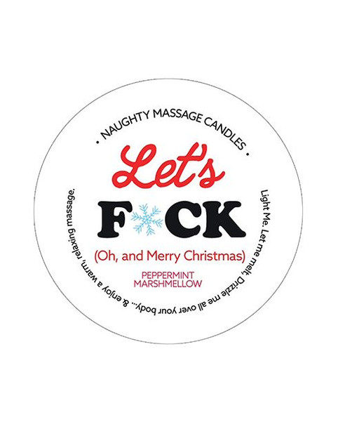 Holiday Kama Sutra Mini Massage Candles - Let's FUCK
