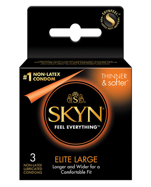 Lifestyles SKYN Large Non-Latex Condoms - 3 Pack
