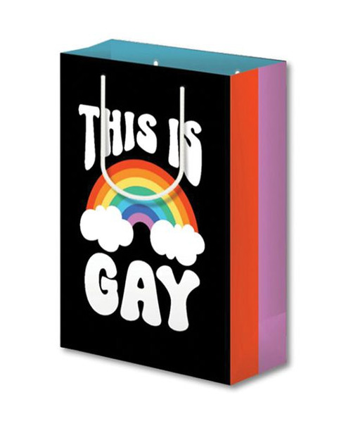 THIS IS GAY Large Gift Bag