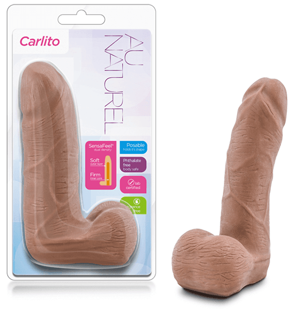 IT'S CARLITO! A realistic dong from Blush Novelties