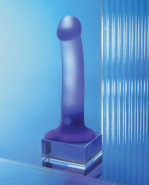 Strap-On-Me GLOW LED Dildo - Blue