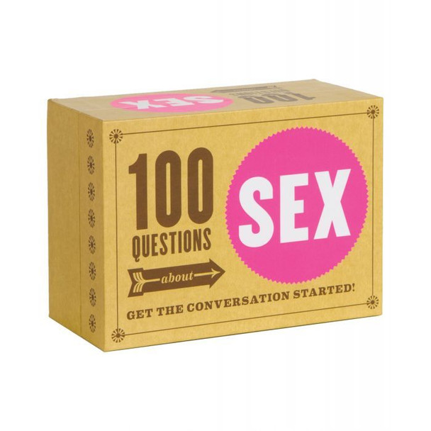 100 Questions About Sex is the fastest way to skip the awkward small talk and find out what someone actually thinks about pleasure