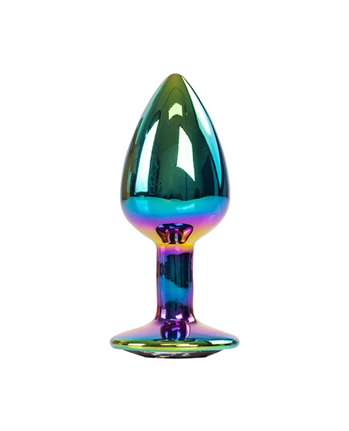 Camtoyz Crown Jewel Mini Plug  with shiny iridescent finish