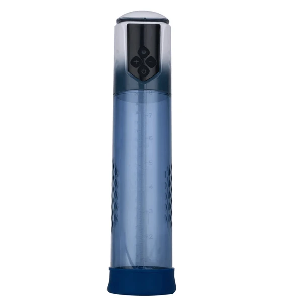 Maia Archer Automatic Penis Vacuum Pump with clear graduated cylinder and digital controls