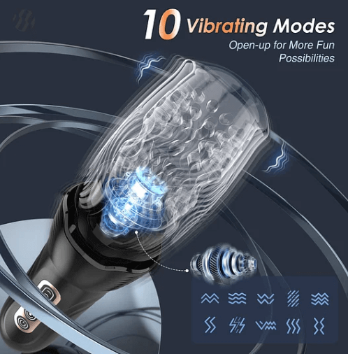 10 vibrations stroker