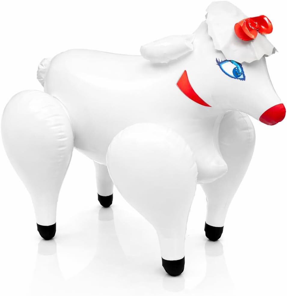 Lola Love Lamb inflatable sheep