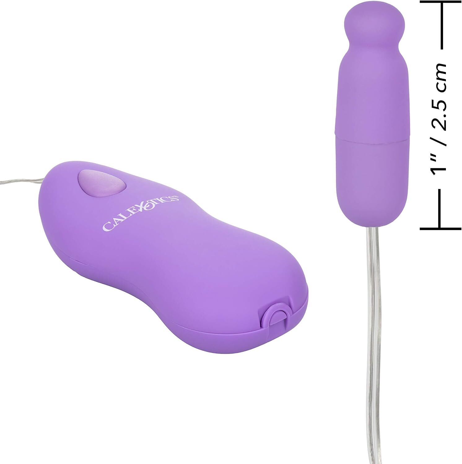 heated micro bullet dimensions - purple