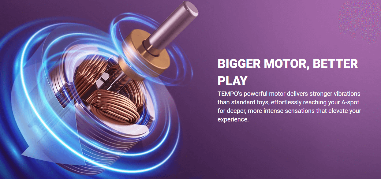 Tempo vibrator bigger motor