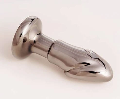 Black opal dildo - side view