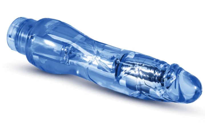 Blush Fantasy Vibrator - blue