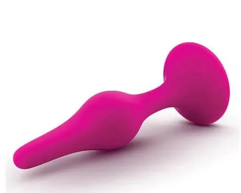 Blush Luxe Plug - Small - side profile