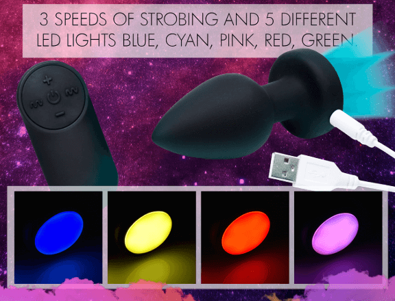 Booty Sparks neon light plugs