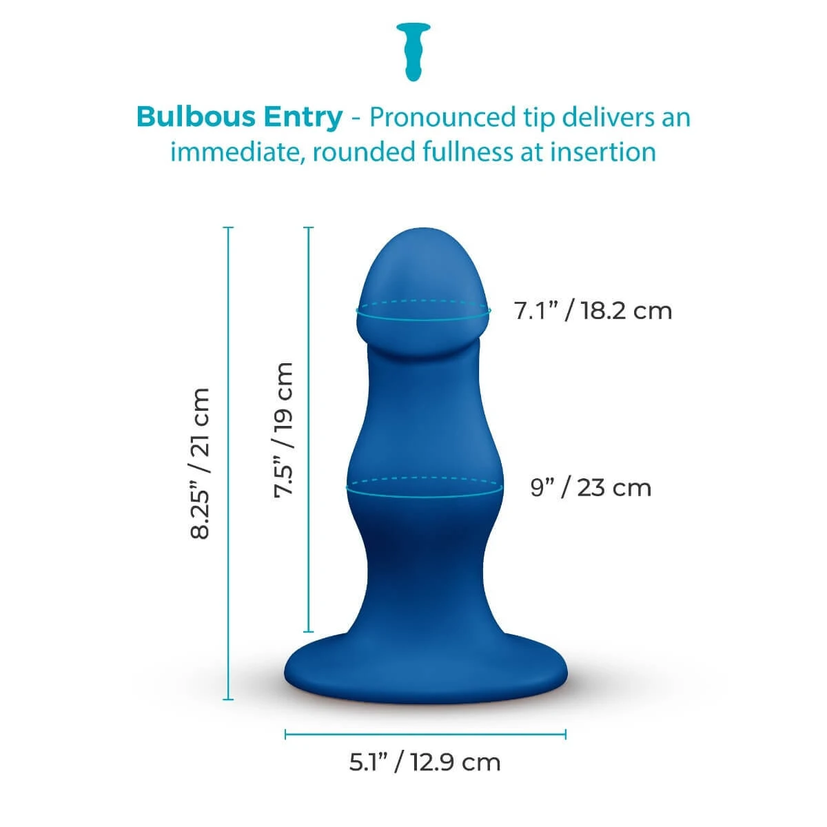 Gape XXL anal plug dimensions - B-Vibe