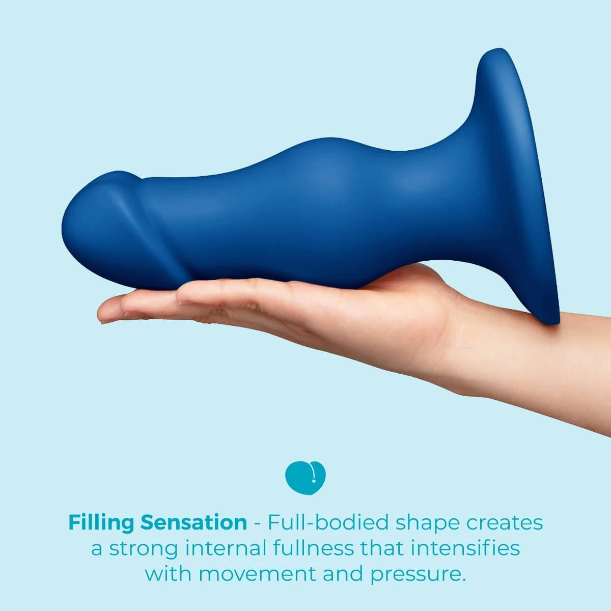 Gape XXL anal dildo - strong suction cup base