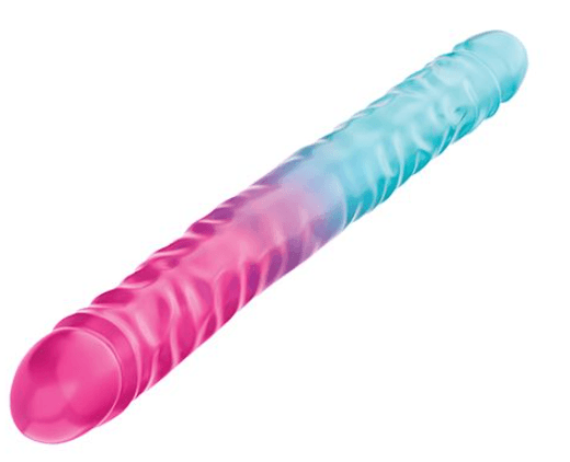 Candy Pappi double dong - side profile view