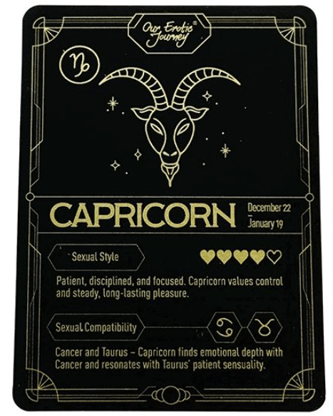 capricorn sex style