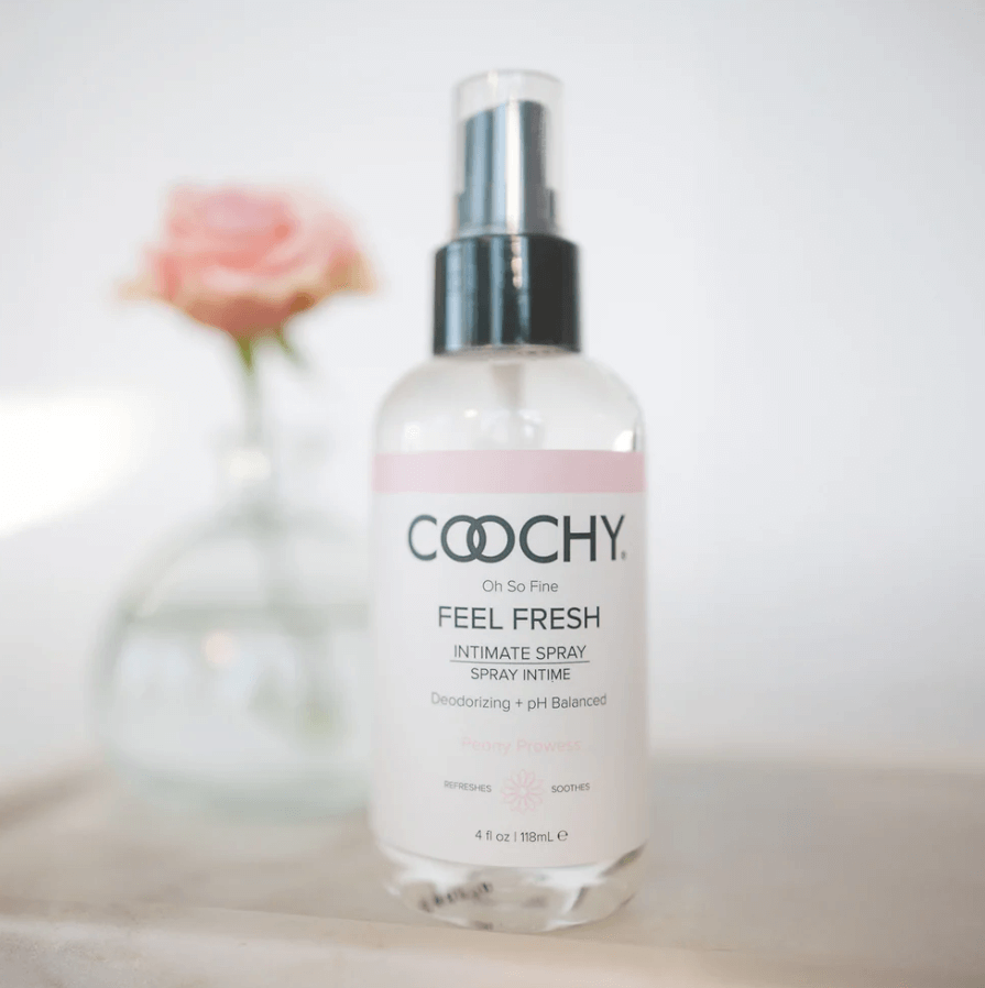 coochy feel fresh spray