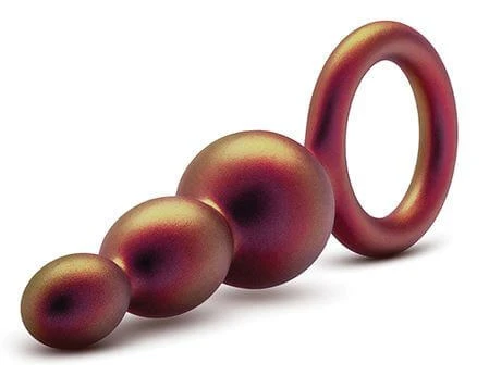 Matrix copper anal beads side profile