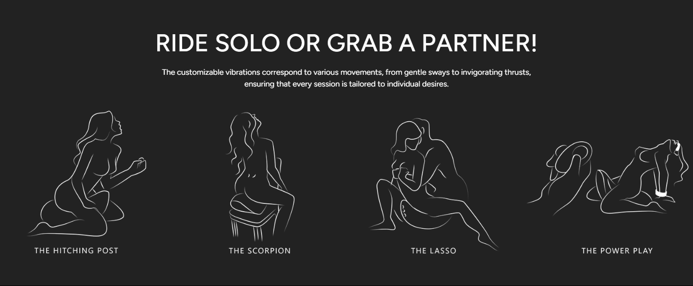 Cowgirl Premium Sex saddle - ho wto use