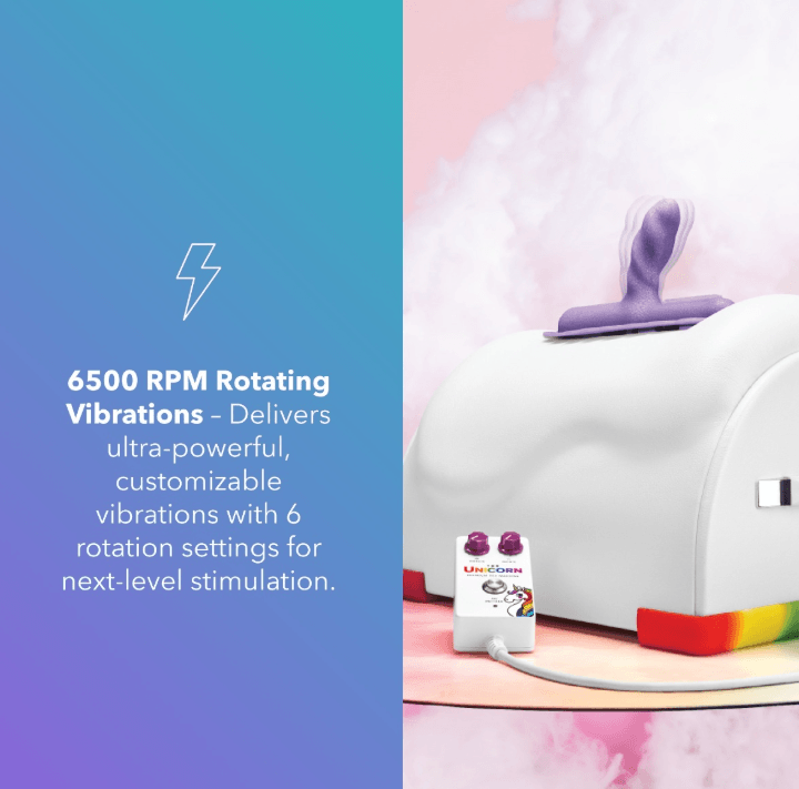 Cowgirl Unicorn - High-Power Sex Machine with 6500 RPM