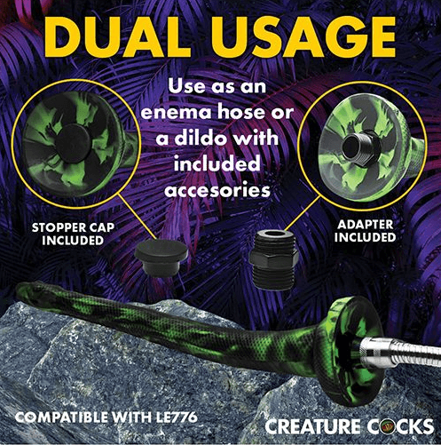 creature cocks enema snake